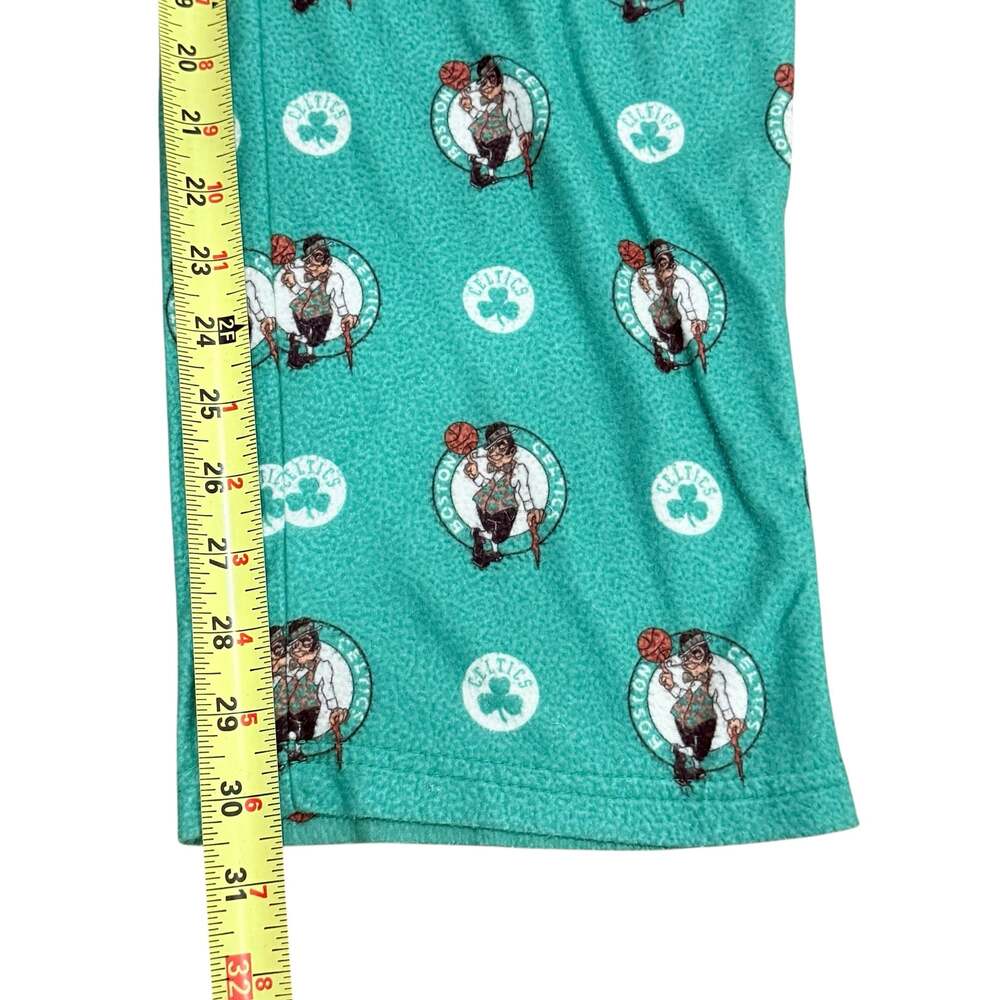 UNK NBA Boston Celtics Allover Print Fleece Lounge Pajama Pants - Picture 4 of 4